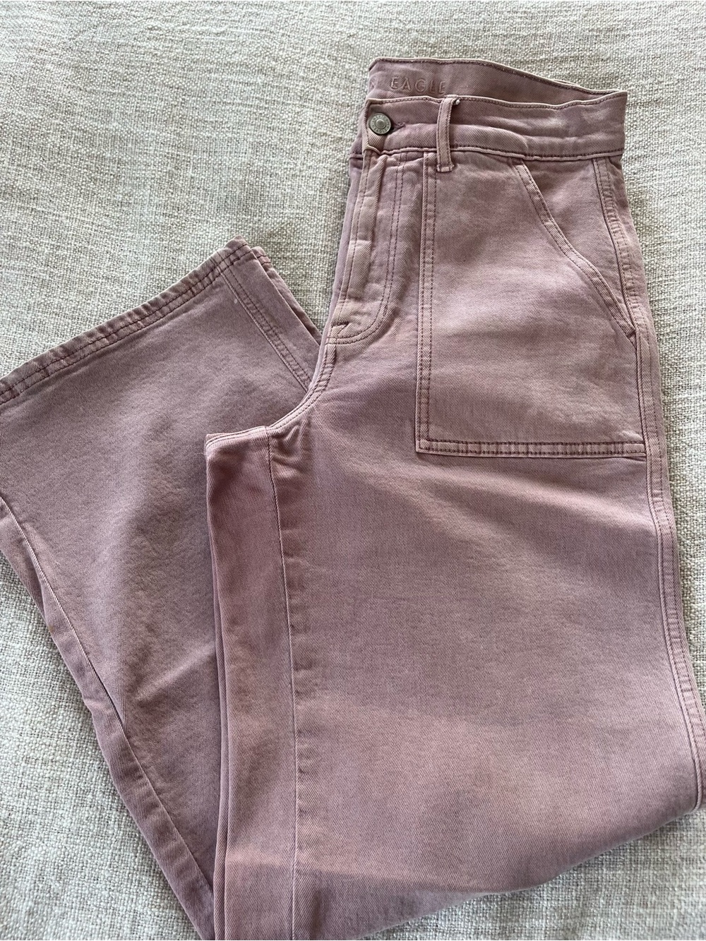 American Eagle Women’s Pink Cargo Pants